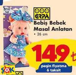 ERPA BEBİŞ BEBEK MASAL ANLATAN OYUNCAK